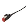LogiLink Flachpatchkabel 2xRJ45 U/FTP Cat6A 15.0m negro