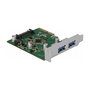 DeLOCK 90298 Tarjeta PCIe x4 a 2 Puertos USB 3.2 Gen 2 Tipo-A Externa, USB 3.2 Gen 1, PCIe 3.0, Controladora ASM3142, 10 Gbit/s, para Windows 10/7/8.1 y Linux