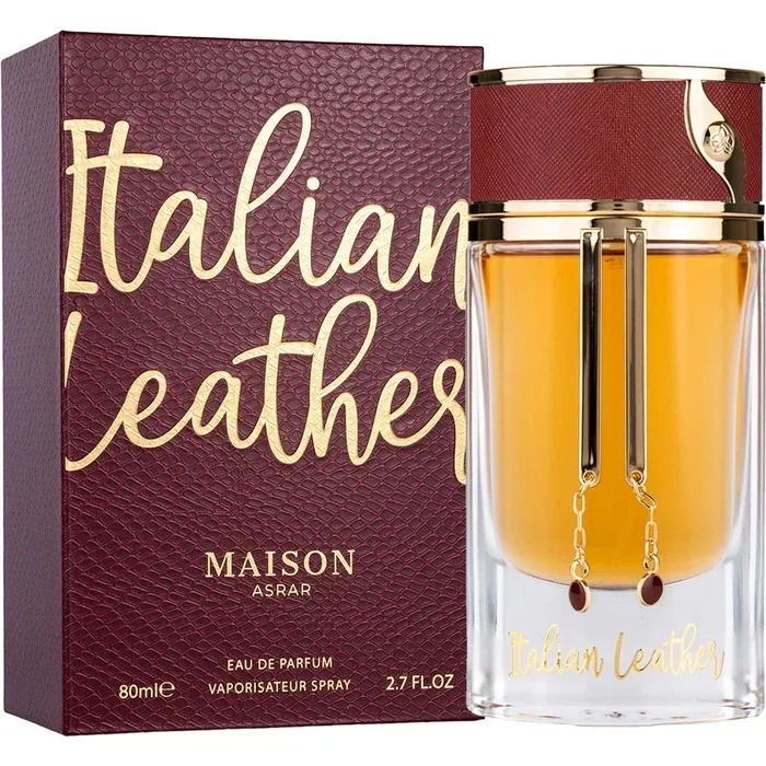 Maison Asrar Italian Leather Agua de perfume Unisex 80 ml