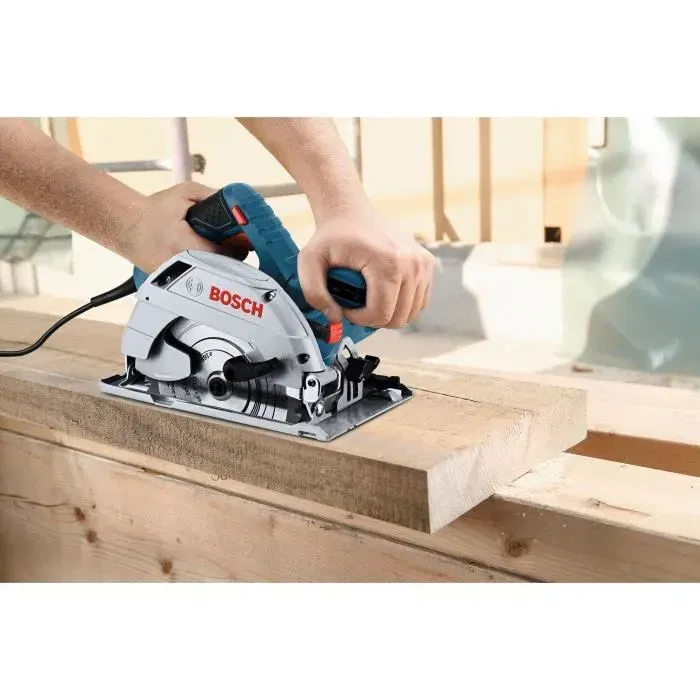 Bosch Professional Sierra Circular GKS 165 Caja Cartón 1100W Corte 66mm Hoja Madera 165mm