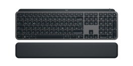 Logitech MX Keys S Teclado Inalámbrico Iluminado Avanzado Ergonomico, Compatible Multi-OS y Multi-Dispositivo con USB-C
