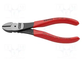 KNIPEX Alicates de corte lateral de alta palanca 140 mm
