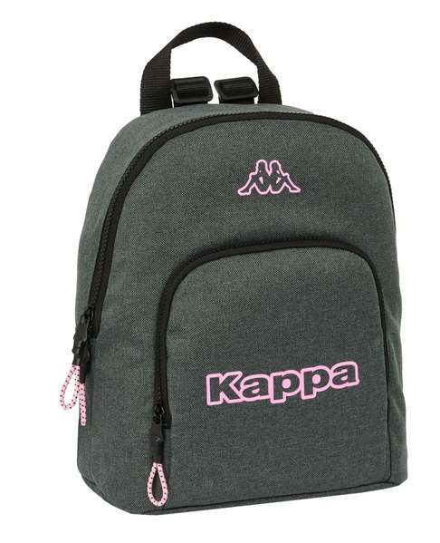 Mochila Kappa Silver pink Mini Gris 25 x 30 x 13 cm