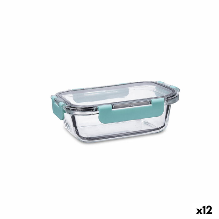 Quid Recipiente Hermético Purity Vidrio 63 cL - 12 Unidades