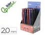 Liderpapel Portaminas Tech con clip y sacapuntas 2 mm 3 colores surtidos