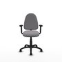 PIQUERAS Y CRESPO Silla de oficina Aýna Gris con Brazos 2D