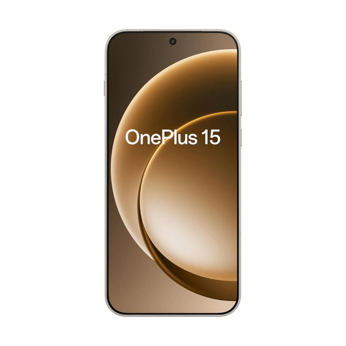 OnePlus 15 5G Smartphone, 6.78" Pantalla 120Hz, Snapdragon 8 Elite, 16GB RAM 512GB, Triple Cámara 50MP, 7300 mAh, Android 16.0, Color Arena Sand Storm