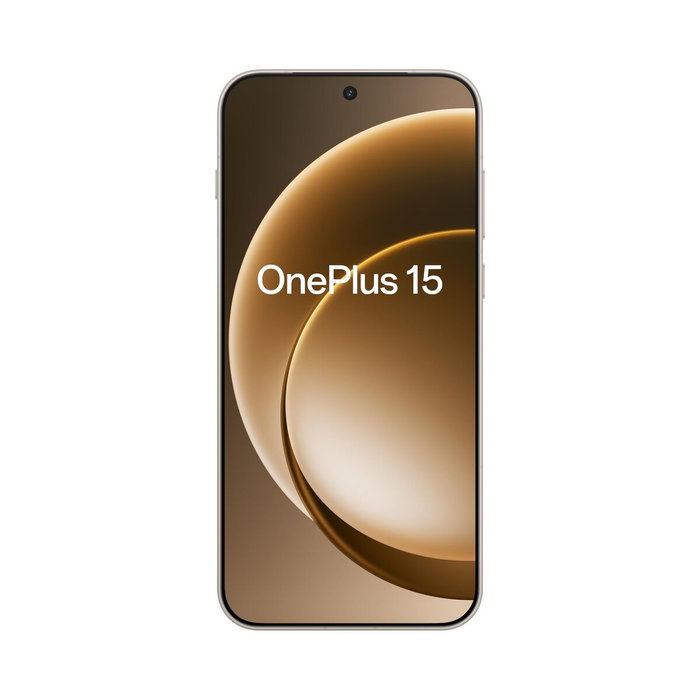OnePlus 15 5G Smartphone, 6.78" Pantalla 120Hz, Snapdragon 8 Elite, 16GB RAM 512GB, Triple Cámara 50MP, 7300 mAh, Android 16.0, Color Arena Sand Storm