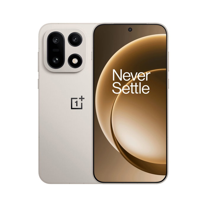 OnePlus 15 5G Smartphone, 6.78" Pantalla 120Hz, Snapdragon 8 Elite, 16GB RAM 512GB, Triple Cámara 50MP, 7300 mAh, Android 16.0, Color Arena Sand Storm