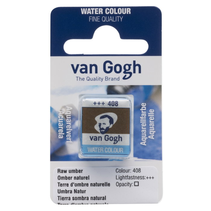 Van Gogh Acuarela en Pastilla Tierra Sombra Natural 408 Van Gogh Acuarela en Pastilla Tierra Sombra Natural 408