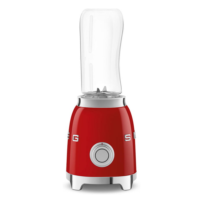 Smeg PBF01RDEU Batidora de vaso 0,6 L Acero inoxidable y rojo 300 W 2 velocidades