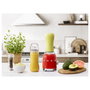 Smeg PBF01RDEU Batidora de vaso 0,6 L Acero inoxidable y rojo 300 W 2 velocidades