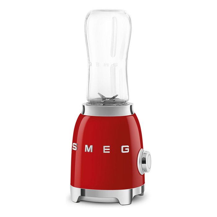 Smeg PBF01RDEU Batidora de vaso 0,6 L Acero inoxidable y rojo 300 W 2 velocidades