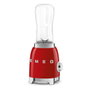 Smeg PBF01RDEU Batidora de vaso 0,6 L Acero inoxidable y rojo 300 W 2 velocidades