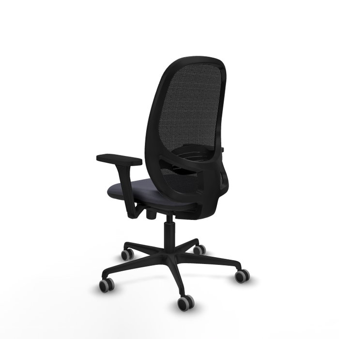PIQUERAS Y CRESPO Silla de oficina Cilanco con mecanismo Sincro, Gris oscuro y Negro PIQUERAS Y CRESPO Silla de oficina Cilanco con mecanismo Sincro, Gris oscuro y Negro