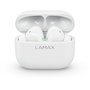 Lamax Auriculares In-Ear Clips1 Blancos Bluetooth 5.3 Batería 35 Horas