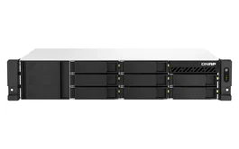 QNAP TS-864eU-8G NAS de 2U con 8 bahías, Intel Celeron de 4 núcleos y 8 GB DDR4