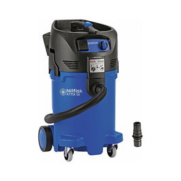 Nilfisk Attix 50-21 PC Clean Room Aspiradora de Tambor Sin Bolsa, Seca y Húmeda, 47 L, 1400 W, 60 dB, Profesional y Hogar, Cable 7.5 m