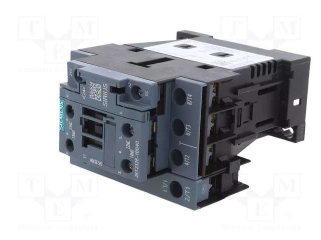 SIEMENS 3RT2326-1BB40 Contactor 4-polar 24V DC