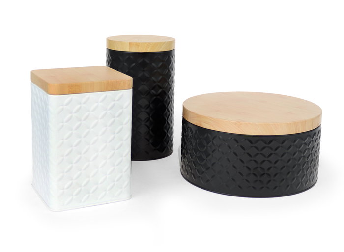 Inde Bote Cocina Diamond Metal 10.8 cm x 18.6 cm (12 Unidades)