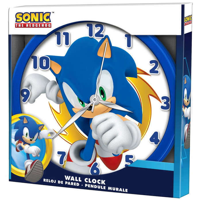 SEGA Reloj de Pared Sonic The Hedgehog 25cm SEGA Reloj de Pared Sonic The Hedgehog 25cm