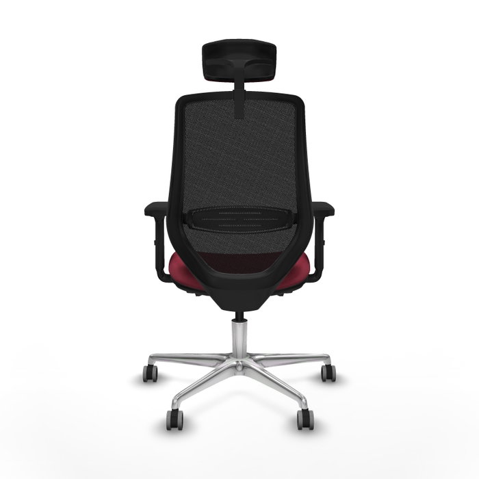 PIQUERAS Y CRESPO Silla de oficina Mardos con mecanismo Sincro/Traslack, Granate y Negro PIQUERAS Y CRESPO Silla de oficina Mardos con mecanismo Sincro/Traslack, Granate y Negro