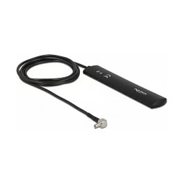DeLOCK Antena LTE con conector TS9, 1,5 dBi omnidireccional y cable RG-174 de 1 m