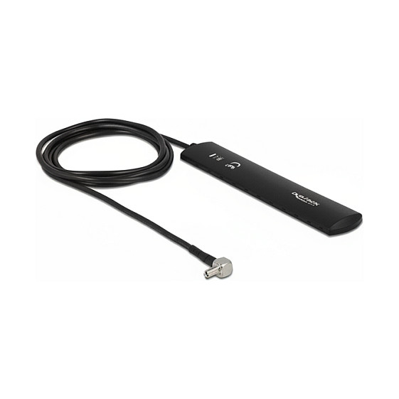 DeLOCK Antena LTE TS9 Omnidireccional con Cable RG-174 de 1 m Negro DeLOCK Antena LTE TS9 Omnidireccional con Cable RG-174 de 1 m Negro