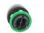 SCHNEIDER ELECTRIC Interruptor de presión Harmony XB5 negro 22mm