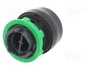 SCHNEIDER ELECTRIC Interruptor de presión Harmony XB5 negro 22mm