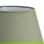 Lámpara Mesa Verde Cerámica-Tejido 22 X 22 X 30 cm