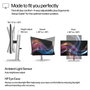 HP Monitor 727pk 27" IPS Black 4K Ultra HD 3840x2160 Thunderbolt 4 DisplayHDR 400 400cd/m2 100W USB-C