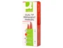 Q-connect Rotulador Marcador Permanente Doble Punta Color Rojo Trazo 0,4 mm y 1 mm Tinta Secado Instantáneo