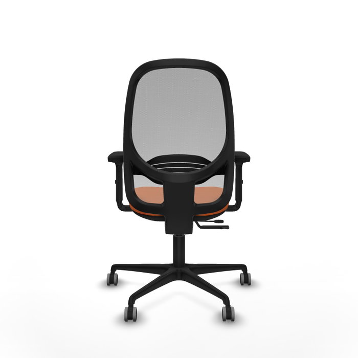 PIQUERAS Y CRESPO Silla de oficina Cilanco Naranja y Gris PIQUERAS Y CRESPO Silla de oficina Cilanco Naranja y Gris