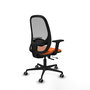 PIQUERAS Y CRESPO Silla de oficina Cilanco Naranja y Gris