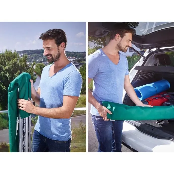 Leifheit Secador LinoPop-Up 82500 | 14m Extensión | Plegado Compacto para Hogar y Exteriores Leifheit Secador LinoPop-Up 82500 | 14m Extensión | Plegado Compacto para Hogar y Exteriores