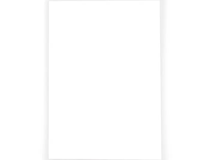 Liderpapel Cartón Pluma Blanco 100x140cm Espesor 5mm