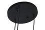 DKD Home Decor Set de 3 Lámparas de Techo de Mango Negro y Natural 38x38x110 cm