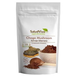 SALUD VIVA Chaga Mushroom en polvo Bio 100g