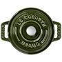 Staub Mini Cocotte 10cm Redonda Basil, Hierro Fundido