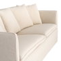 Sofá Beige Tejido Salón 215 X 92 X 78 cm