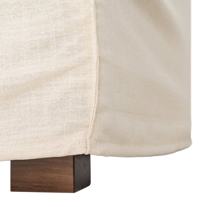 Sofá Beige Tejido Salón 215 X 92 X 78 cm Sofá Beige Tejido Salón 215 X 92 X 78 cm