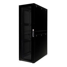 ROLINE Rack 42U 26.21.0154 - Bastidor Servidor 19 Pulgadas (48.3 cm), 600x1200 mm, Negro, 1000 kg Capacidad