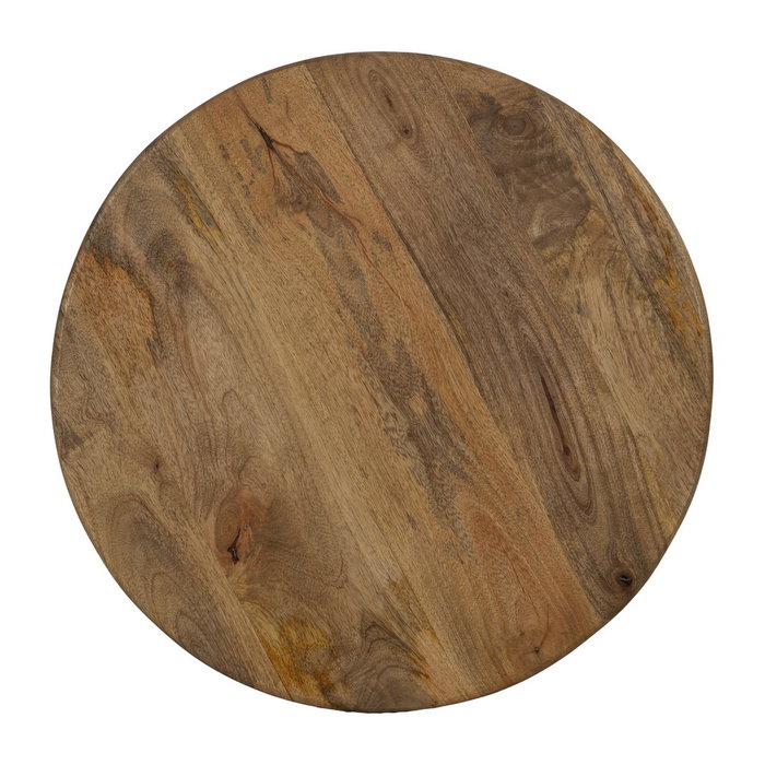 Mesita Miel Madera de Mango Decoración 50 X 50 X 50 cm