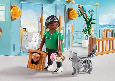 Playmobil 71742 Cuidadores de hotel para animales Accesorios Playmobil 71742 Cuidadores de hotel para animales Accesorios