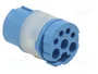 HARTING Conector M23 Power/Hybrid Hembra 8 PIN (4+4)