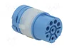 HARTING Conector M23 Power/Hybrid Hembra 8 PIN (4+4)