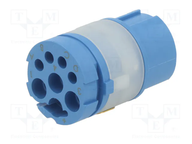 HARTING Conector M23 Power/Hybrid Hembra 8 PIN (4+4)