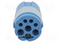 HARTING Conector M23 Power/Hybrid Hembra 8 PIN (4+4)