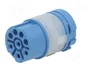 HARTING Conector M23 Power/Hybrid Hembra 8 PIN (4+4)